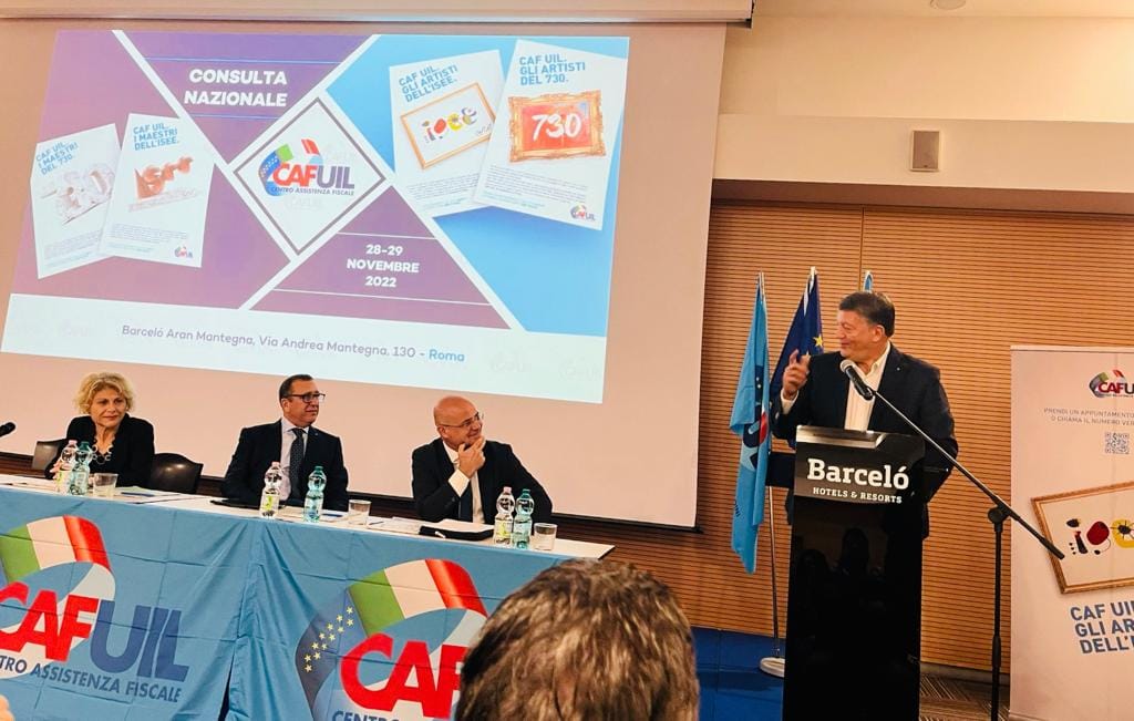 Si è conclusa a Roma la due giorni della consulta CAF UIL Nazionale Verrone: “Importanti risultati in Campania grazie alla professionalità dei dipendenti e alla sinergia sui territori”